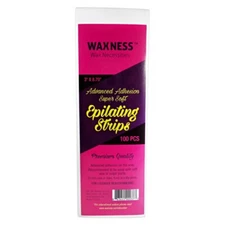 Waxness Wax Necessities Non Woven Epilating Strips / 3 inch x 8.75 inch 100 pack