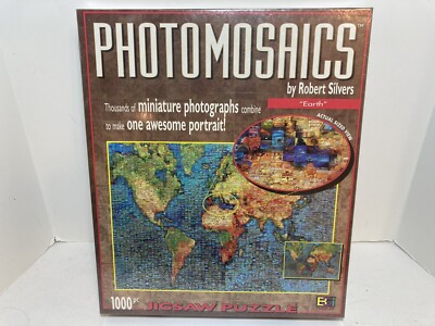 Puzzle Robert Silvers Photomosaics Lincoln 1000 Pièces Neuf Sous Blister