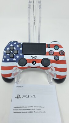 USA American Flag Custom PS4 Playstation 4 Dualshock Wireless Controller