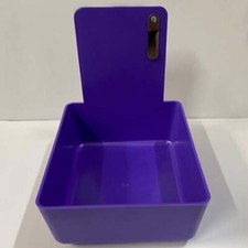Purple Dental Lab Pan w/Stainless Steel Clip 12pk 7" x 5¾" x 2½" Made in the USA