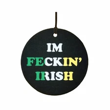 Im Feckin' Irish Car Air Freshener (Xmas Stocking Filler)