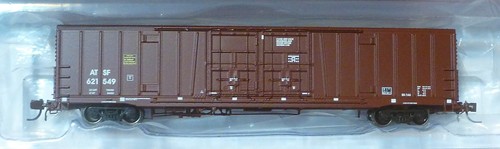 Coche de carga de cerveza BLMA Models N #18011 Santa Fe Clase BX-166 60' - Rd. ATSF #621549 | Zustand: New