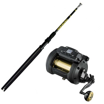 Daiwa Tanacom 1200 with CHAOS Kite Rod 32''