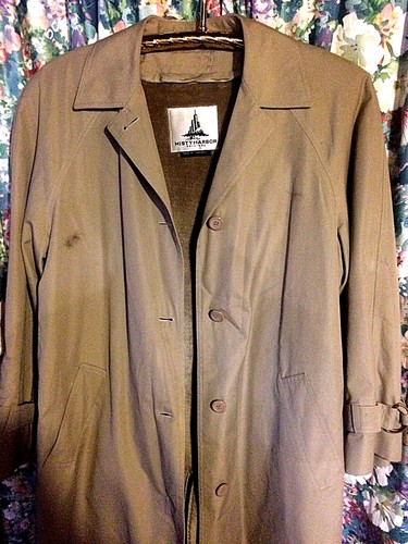 raincoat with removable fleece lining