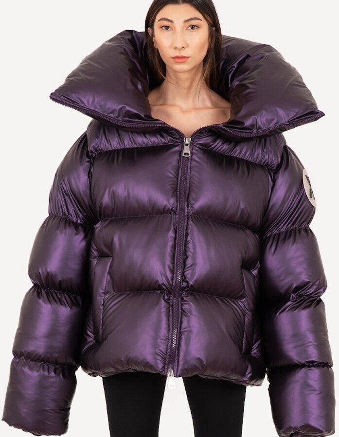 Xumu Purple Giant Puffer Coat | eBay
