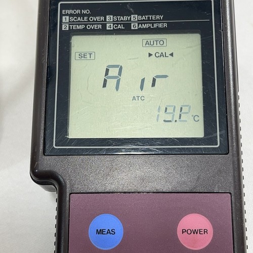 HORIBA OM-12 E Dissolved Oxygen DO Meter Water Analysis W/O Probe Accessories - Picture 4 of 12