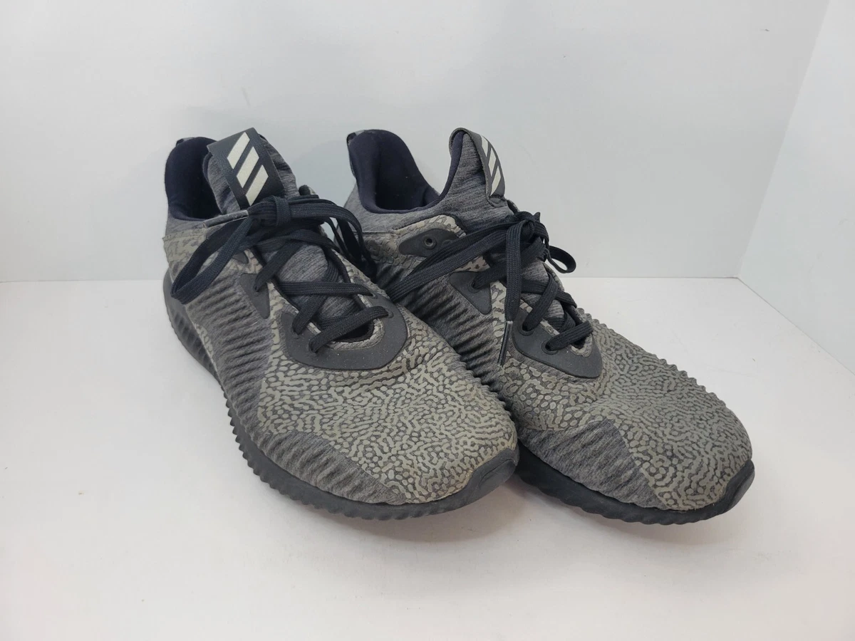 Adidas AlphaBounce 3 Men s Running Shoes Sneakers Size 6 Gray Black