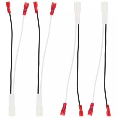 4x Speaker Connector Harness For Mazda 323 1990-1994 626 1990-1992 MX3 1992-1996