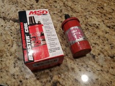 Msd Red 0.7 Ohm Blaster 2 Ignition Coil - 8202 Msd Red 0.7 Ohm Blaster 2 Ignition Coil - 8202