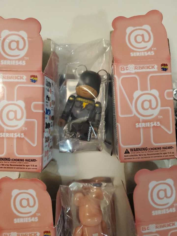 Be@arbrick Serie 45 100% Bearbricks Lote de 8 Medicom Juguete Secreto Vinilo Suave Más Foto 4 de 4