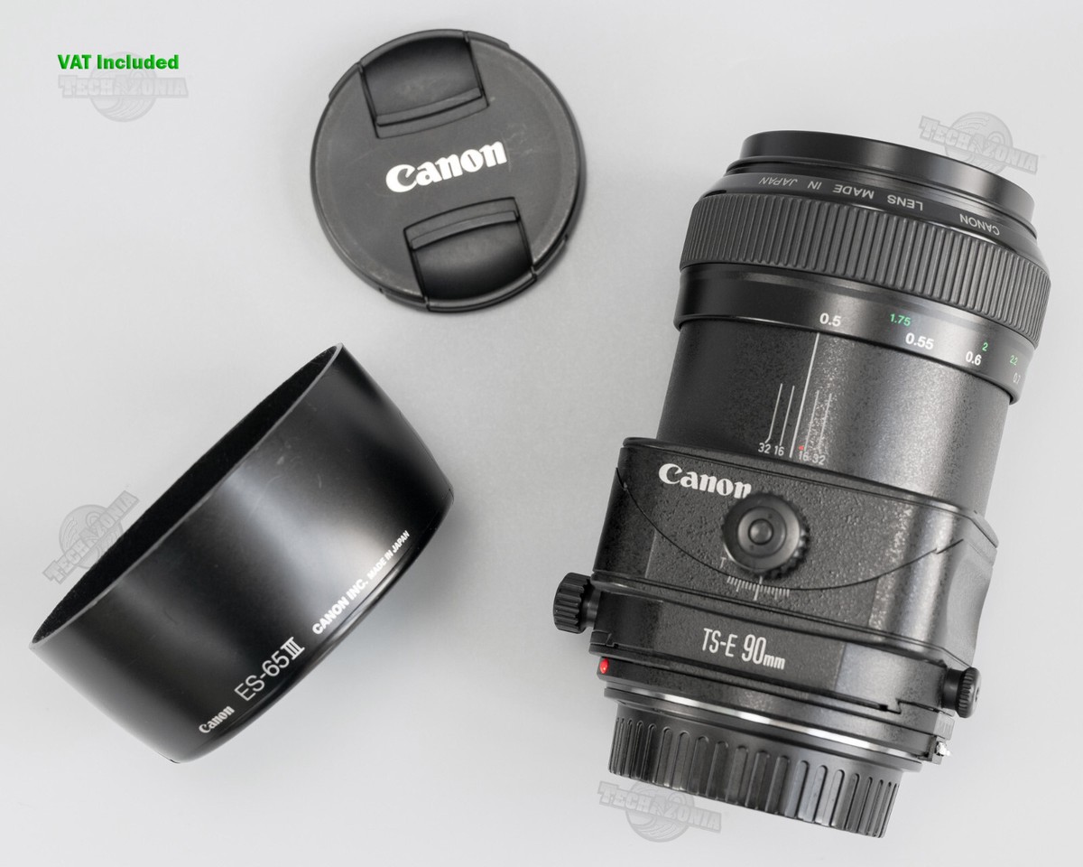 Canon TS-E 90mm Tilt-Shift Prime Lens For Canon EF 5D Mark IV