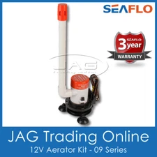 12V SEAFLO PORTABLE AERATOR KIT 09 SER-BILGE PUMP ESKY/BAIT TANK/BOAT WATER WELL