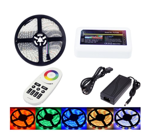 5050 DC12V WIFI RGBW LED Strip IP65 RGBWW Flexible Light+WIFI Controller+Power - Picture 4 of 7