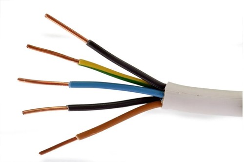 NYM-J 5x6,0mm² Mantelleitung | Meterware für Elektroinstalla, 5,66