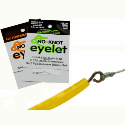 Kipper No Knot Eyelets - connect leader to fly line easily - large size