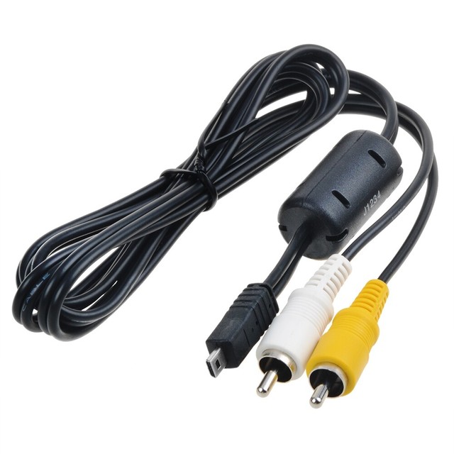 AV A/V Audio Video HD TV Cable For Nikon Coolpix 5600 P7100 L28 L810