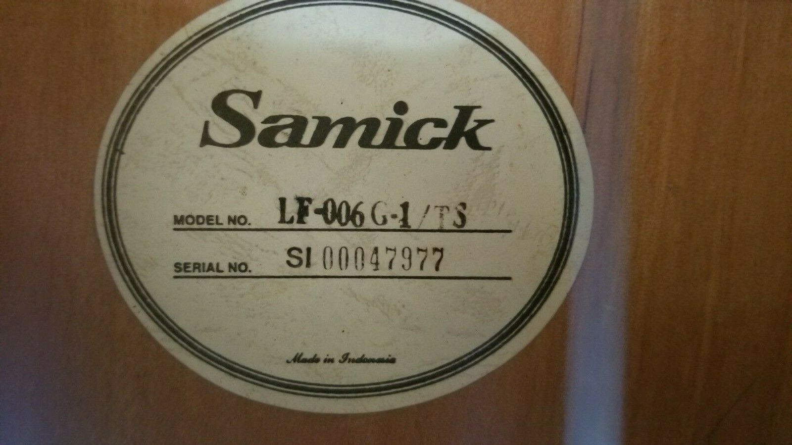 samick acoustic guitar model: LF-006G LOW SERIAL NUMBER | eBay