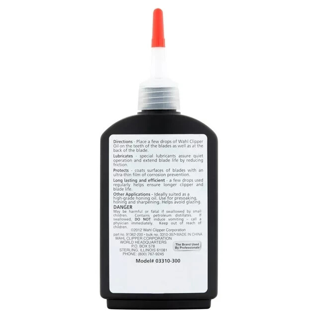 Wahl Premium Hair Clipper Blade Lubricating Oil Clippers Trimmers & Blade 4 oz eBay