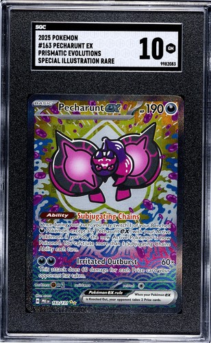 Pecharunt ex graded SGC 10 for sale on eBay