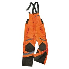 Ergodyne GloWear 8928 Insulated Thermal Bib Overalls High Visibility