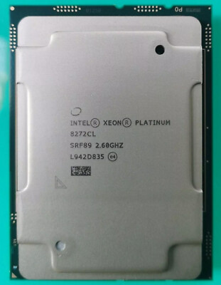 Intel Xeon Platinum 8272CL SRF89 26-core 2.60GHz 35.75mb lga-3647 CPU processor