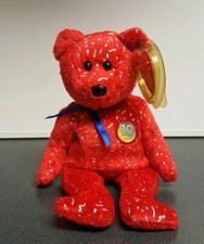 Ty Beanie Baby DECADE - the Bear (Red Version)