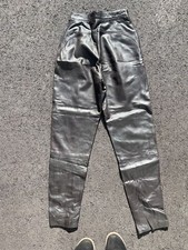 Cedars Vintage Tigh Waisted Brown Leather Pants Size 