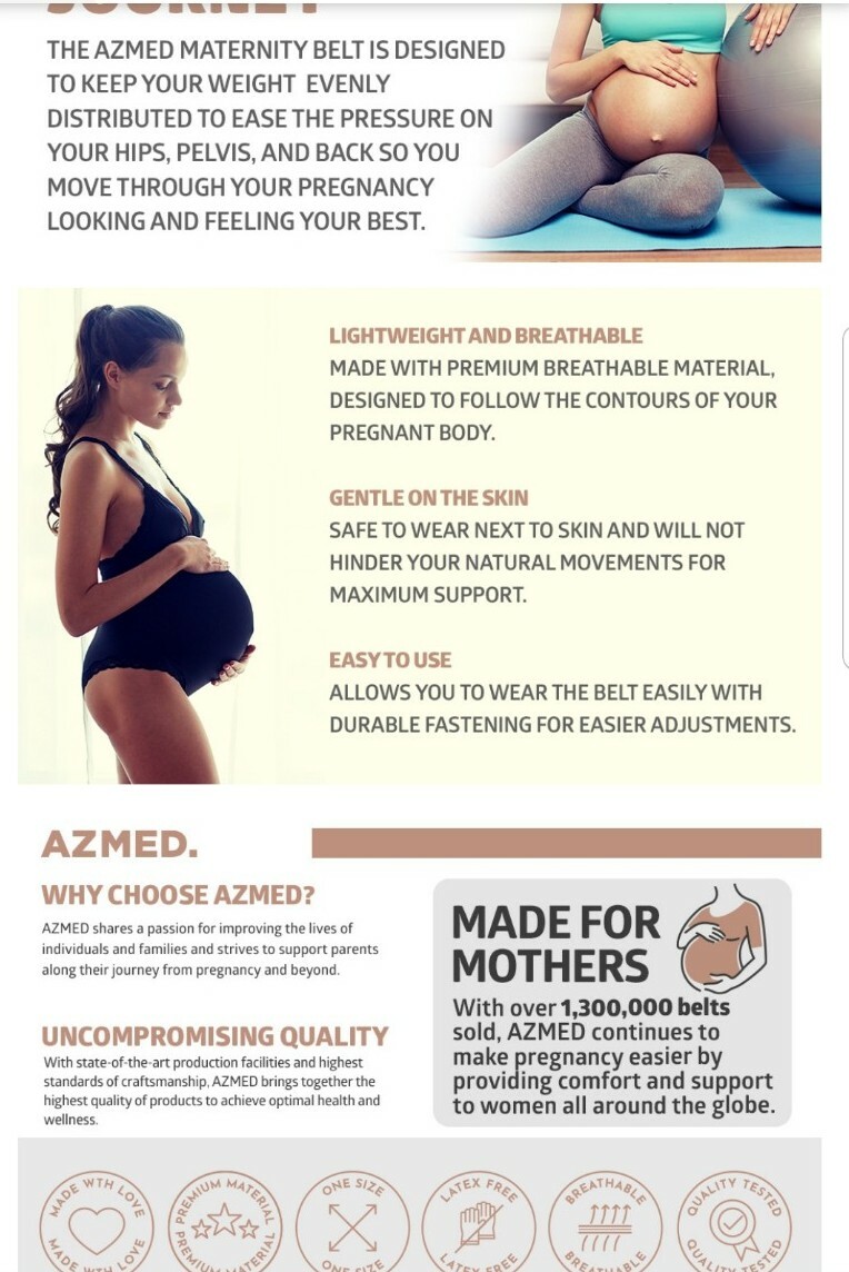 azmed pregnancy belt