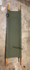 1950's GENUINE VINTAGE FCDA US Military Grade Canvas Medical Emergency Stretcher