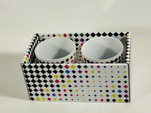 Bloomingdale's Votive Candle Holder Set Glass Preowned - 第 1/12 張圖片