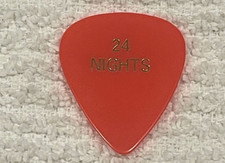 ERIC CLAPTON GUITAR PICK 1991 24 NIGHTS WORLD TOUR ERIC'S STAGE PLECTRUM *RARE*