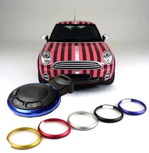 Key Fob Metal Ring Rim Trim Cover for MINI Cooper One S R55 R56 R57 R58 R59 R60