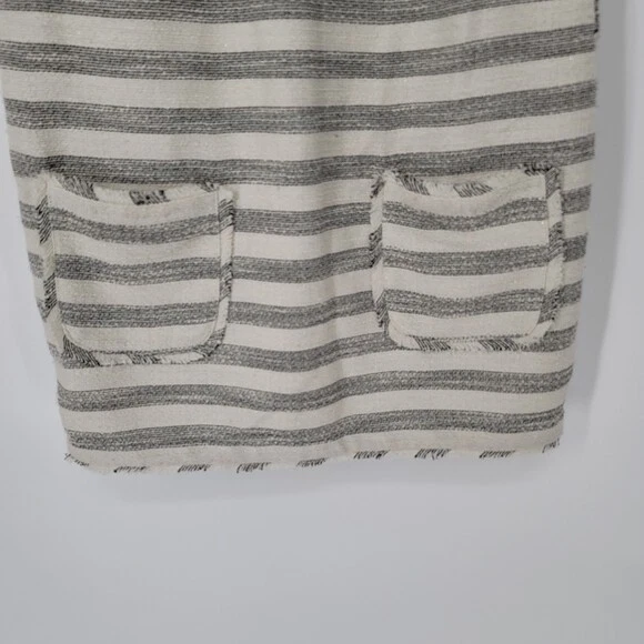 Abito Michael Kors NUOVO tweed righe catena manica corta cambio taglia 10