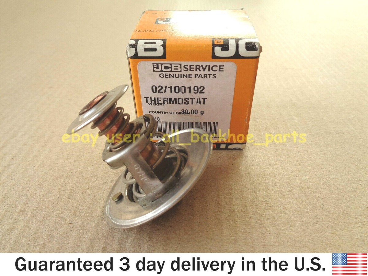 しゅう JCB BACKHOE - GENUINE JCB THERMOSTAT BUILDS LH AA AB AC (PART NO