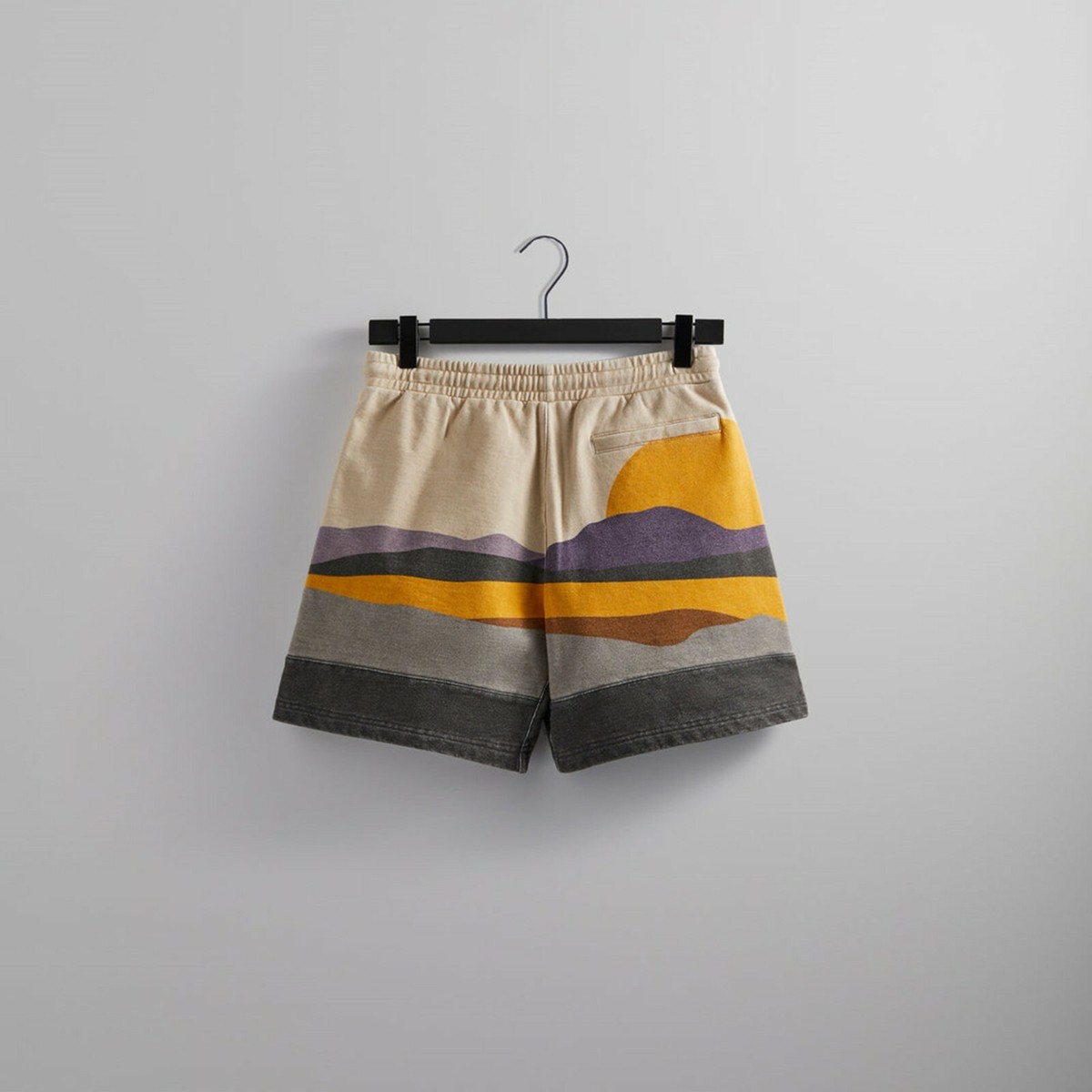Columbia KITH ストライプショートパンツ Lサイズ Kith x Columbia Fleece Short - Cyber Purple - Size XXL - RARE