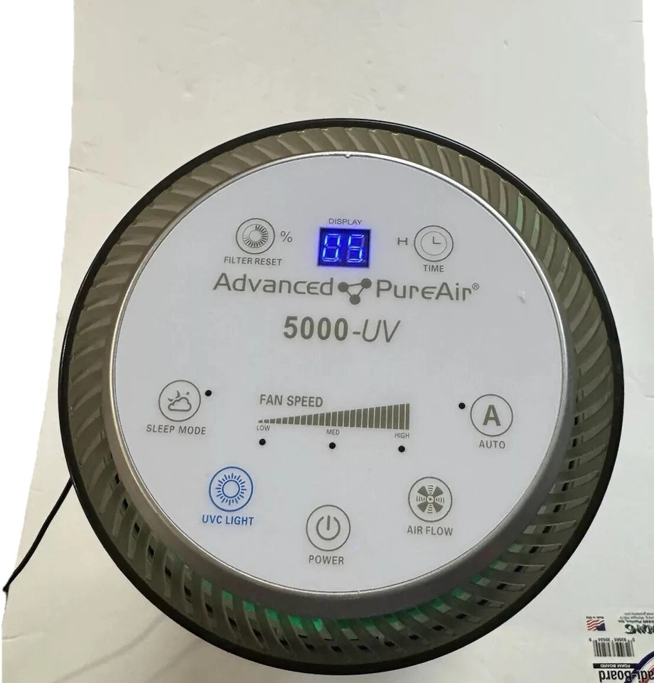 Purificador de aire Advanced PureAir 5000-UV 5000 HEPA Foto 2 de 4