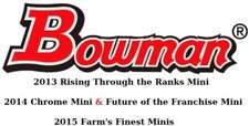 2013 2014 2015 Bowman Chrome Mini Singles