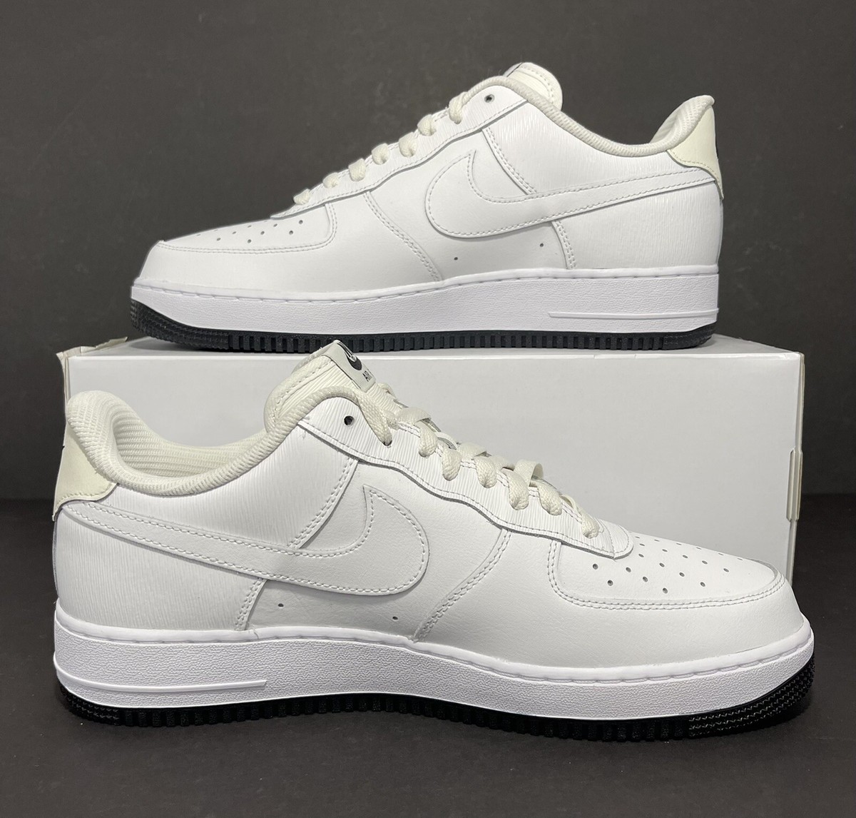 Nike Air Force 1 Low ID By You White Black CT7875-994 Men's