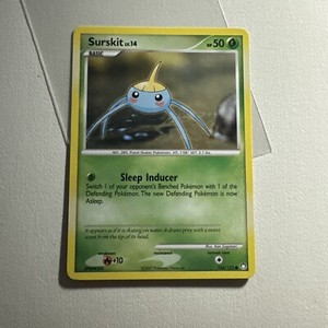 Surskit 104/123 2007 Mysterious Treasures Common Pokémon Card Near Mint NON HOLO