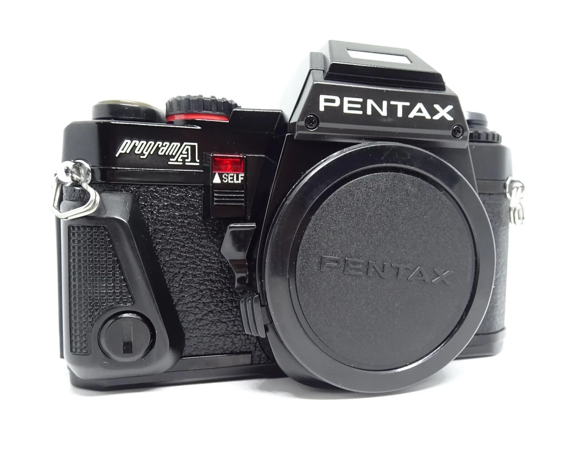 Pentax Program A SLR 35mm Film Vintage Camera With Pentax-A 50mm F1.7 Lens