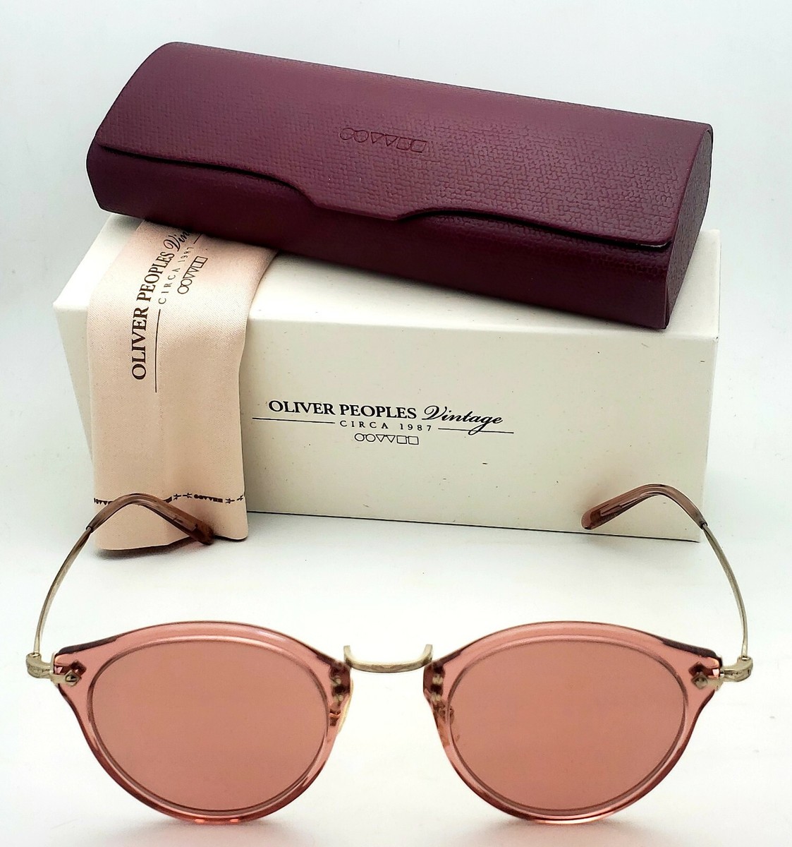 Oliver Peoples Photochromic Sunglasses OV5184-S 1636P0 47-24 Rose