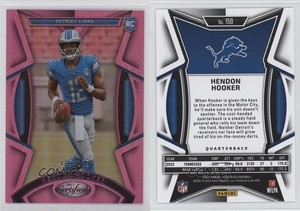 2023 Certified Rookies Mirror Pink /199 Hendon Hooker #150 Rookie RC