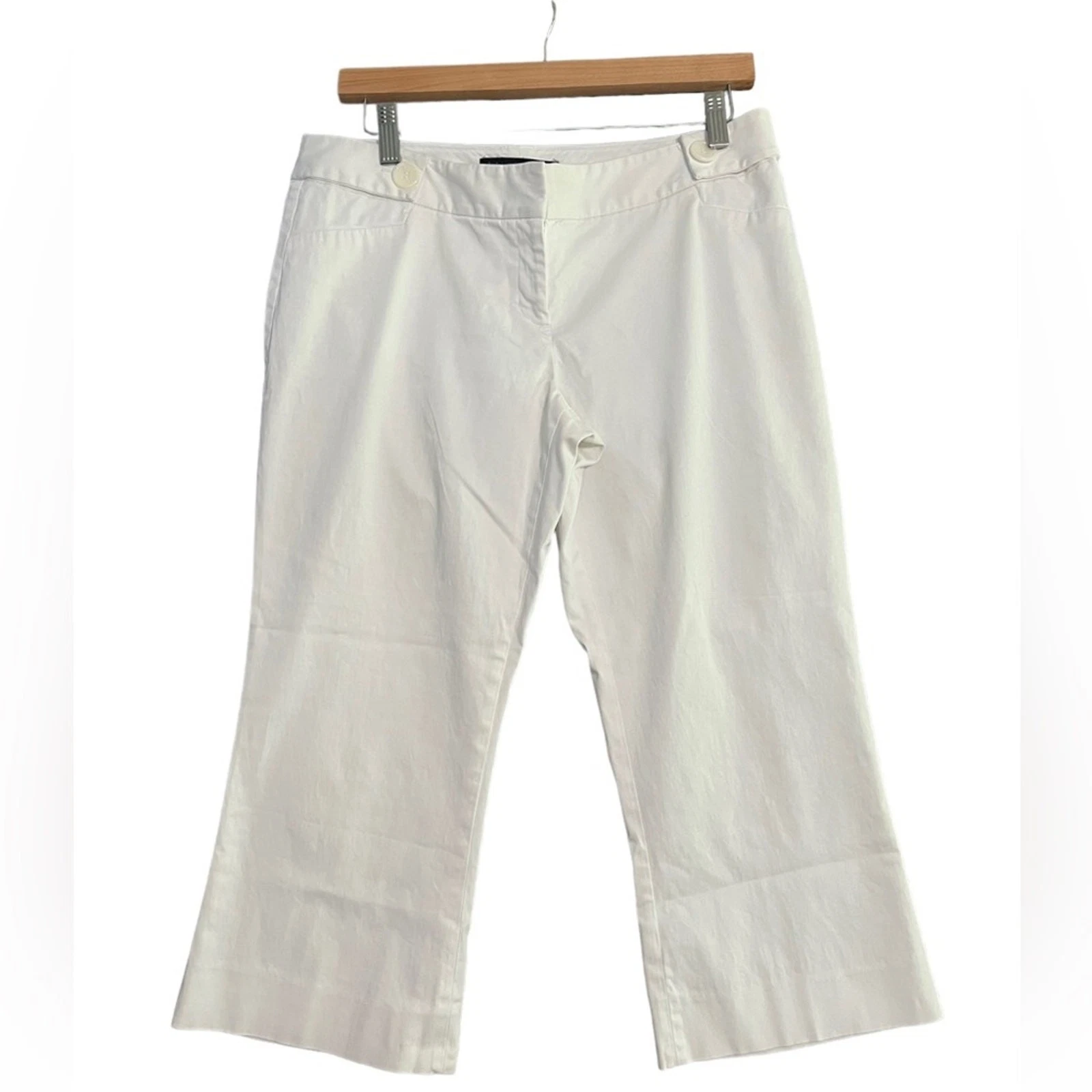 The Limited Collection Drew Fit White Culotte Trousers Womens Size 6 Wide Leg