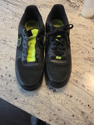 Nike AF1 82 Men's Size 9 Gumshoe Black