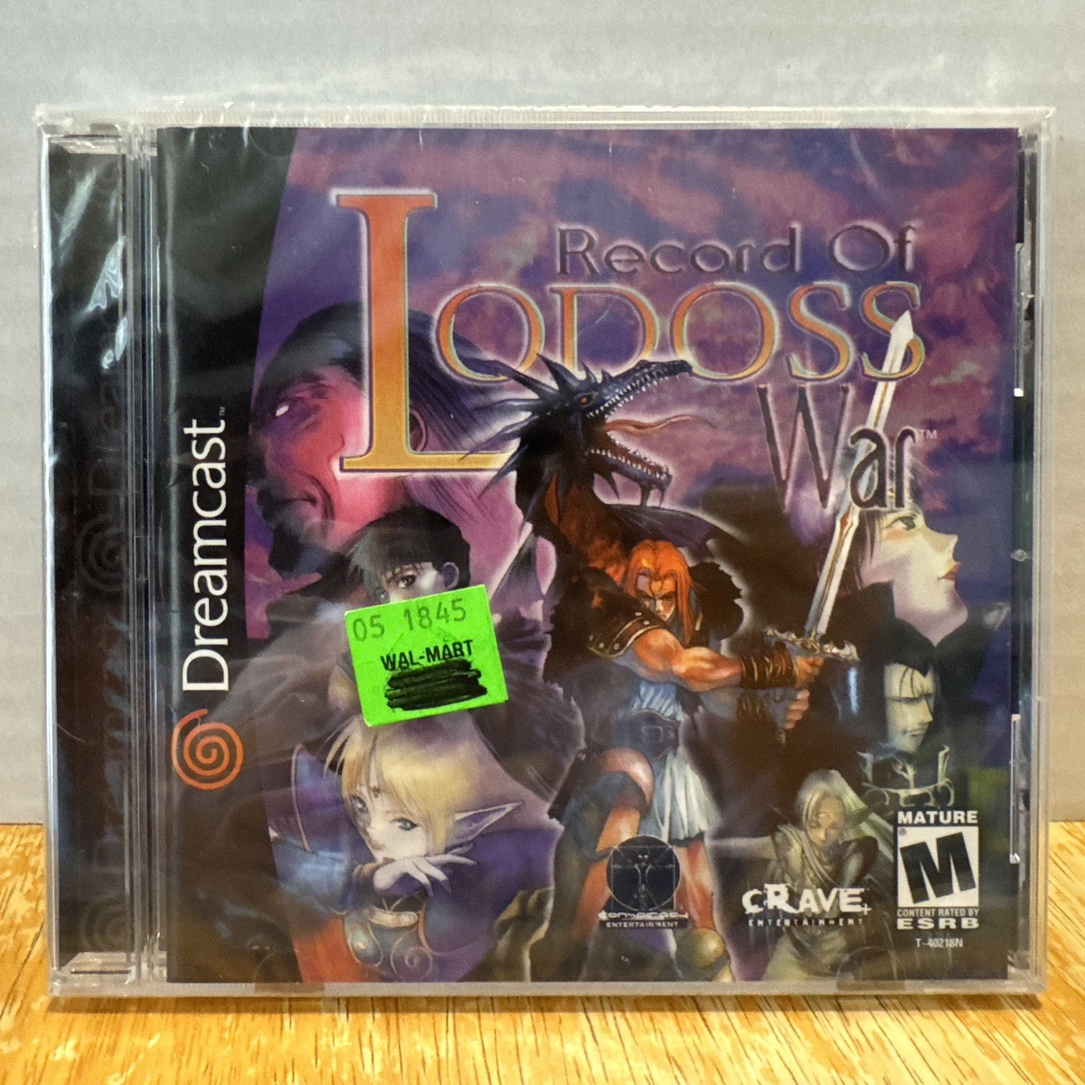 Sega Dreamcast Record of Lodoss War Video Games for sale | eBay