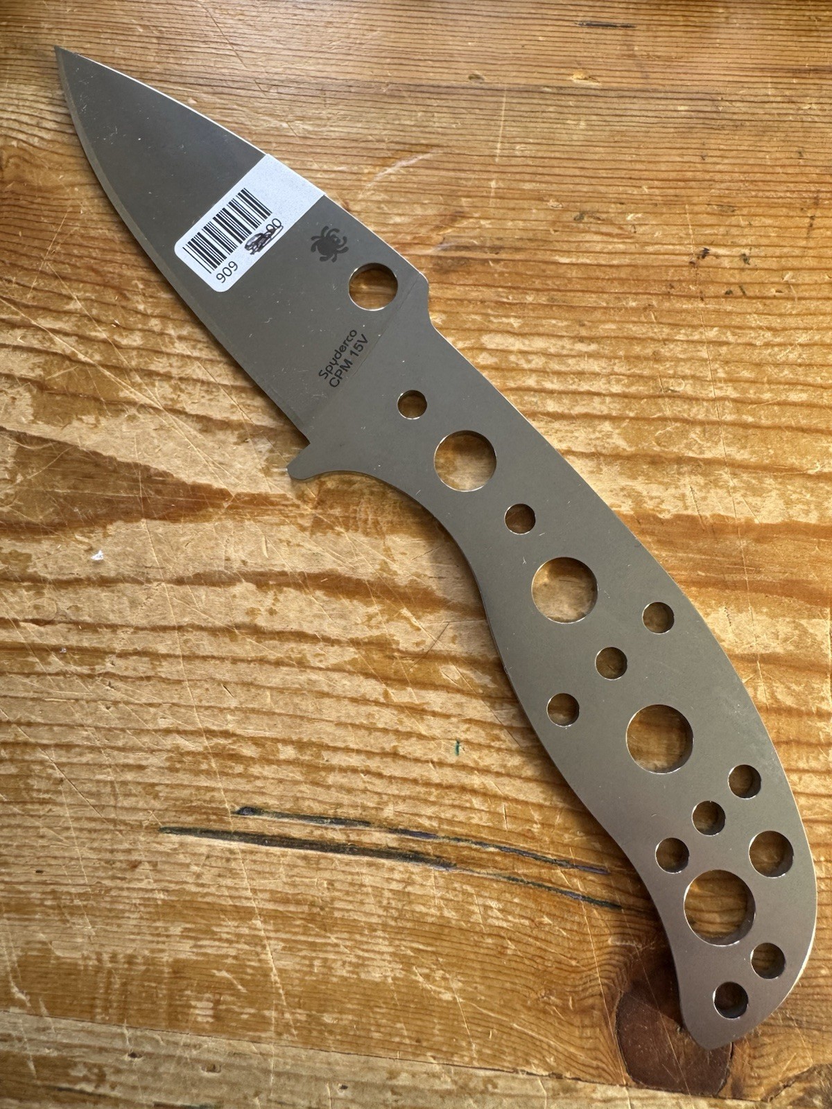 Spyderco Mule Team 15V  MT39P Discontinued Rare Factory Second - B