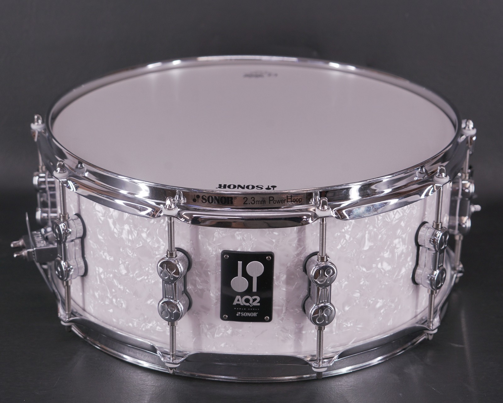 SONOR AQ2 Stage Maple 14x6 Snare Drum White Marine Pearl OPEN-BOX FREE SHIPPING