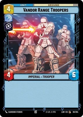 4X-Vandor Range Troopers-SWU07-A Lawless Time-Star Wars Unlimited