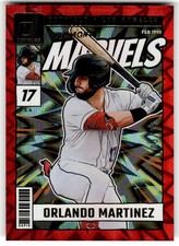2024 Donruss Orlando Martinez Diamond Marvels Red Xplosion #/99 #2