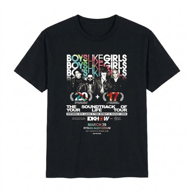 BOYS LIKE GIRLS   THE SOUNDTRACK OF YOUR LIFE TOUR 2026 T-Shirt
